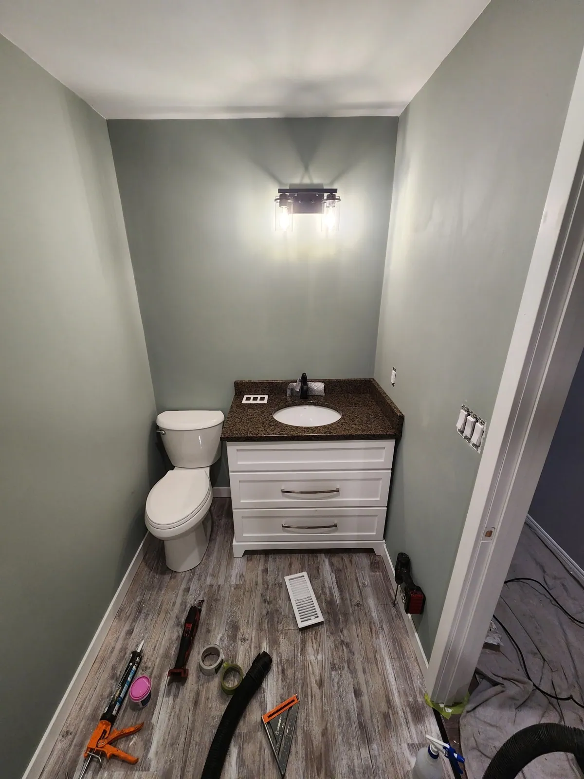 Collins Contracting interior finish work