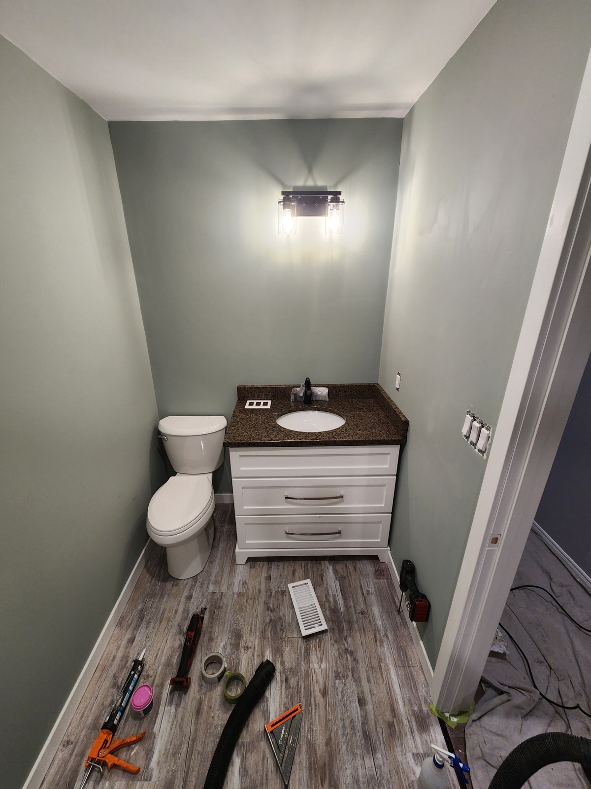 Collins Contracting interior finish work